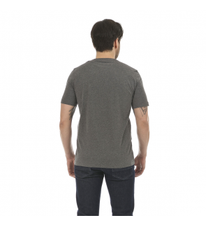 Gray Melange Dark CORNELIANI T-shirt