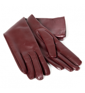 Burgundy SALVATORE FERRAGAMO Gloves