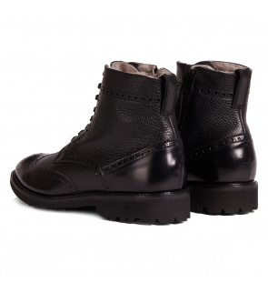 Black CORNELIANI High shoes