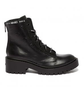 Black Kenzo High shoes
