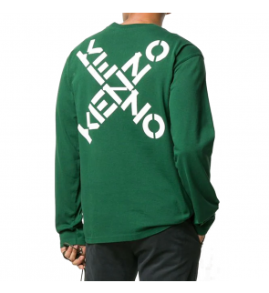 Green Kenzo T-shirt with long sleeves