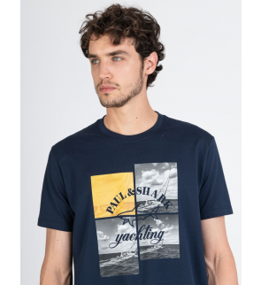 Blue PAUL AND SHARK T-shirt