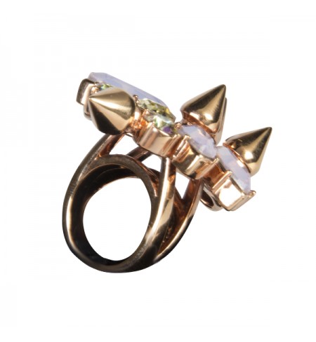 Crystal Firefly  Ring