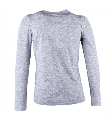 Grey MONNALISA T-shirt with long sleeves