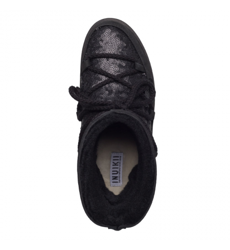Sequin Black INUIKII High shoes