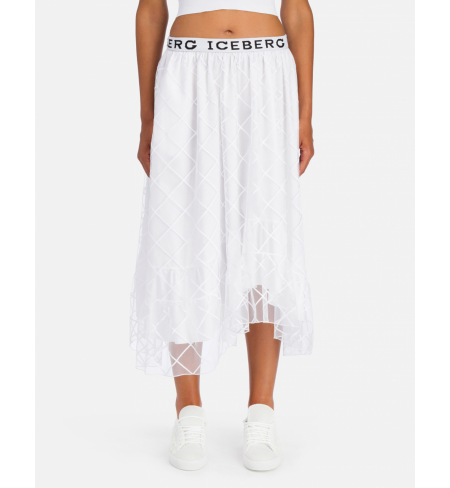 White ICEBERG Skirt