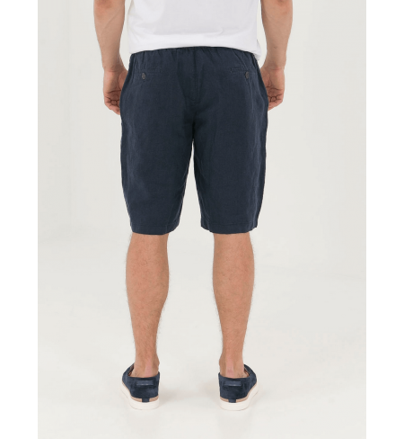 Navy BML Shorts
