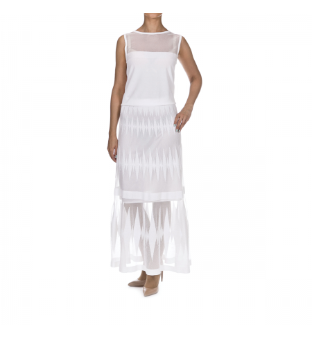 White D.EXTERIOR Dress