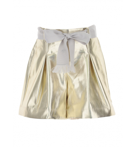 Light Gold MONNALISA Shorts