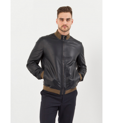 89L5M0- 2120117- 001 CORNELIANI Leather jacket