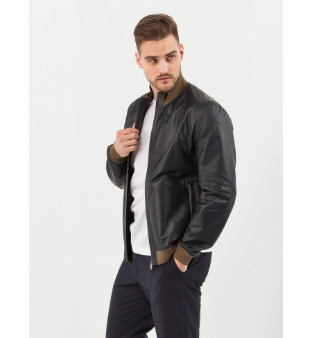 89L5M0- 2120117- 001 CORNELIANI Leather jacket
