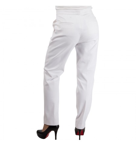 White VERSACE Trousers