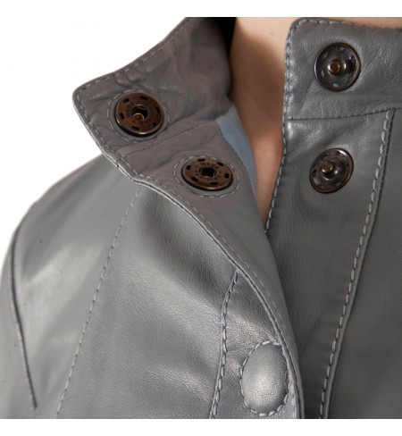 Leather jacket ARMANI COLLEZIONI