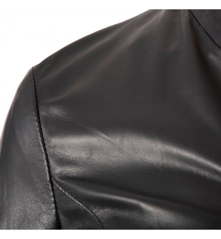 Leather jacket ARMANI COLLEZIONI