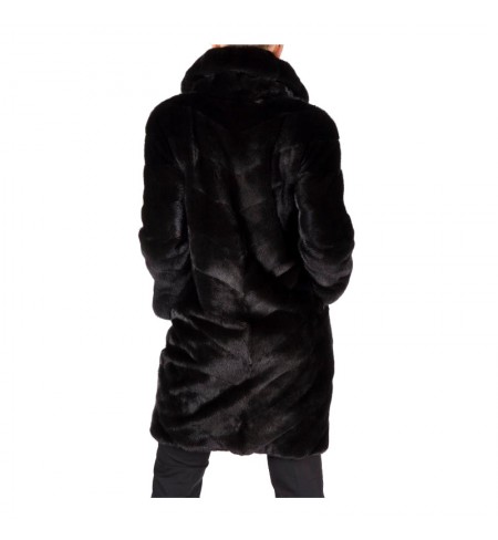 Black Nafa 40 BRASCHI Fur coat