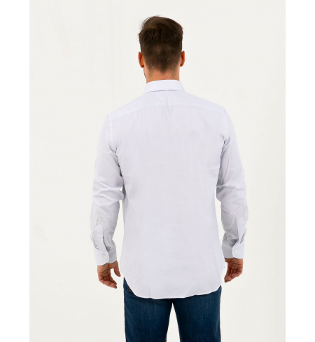 GD01046 7C3 301 White CANALI Shirt
