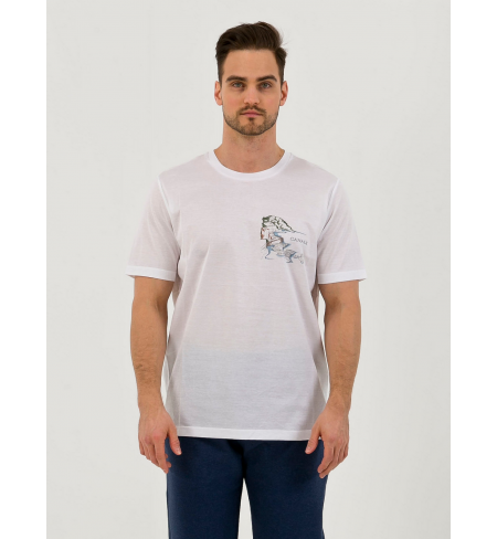 Mj01908 T0003 1 White CANALI T-shirt