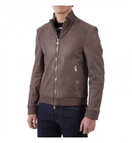  CORNELIANI Leather jacket