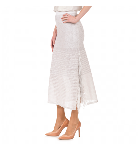 White D.EXTERIOR Skirt
