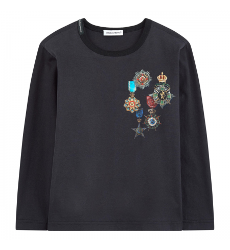 Alam Medag CANALI T-shirt with long sleeves
