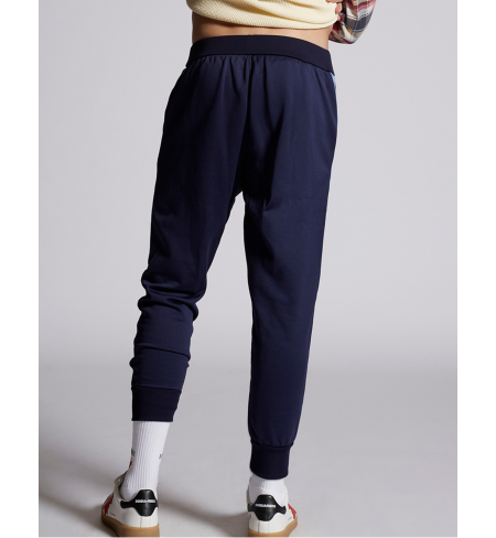 Navy Blue DSQUARED2 Sport trousers