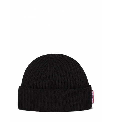 Warmy Black DSQUARED2 Hat