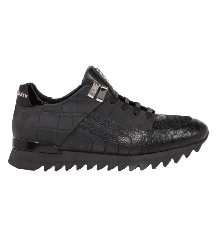 "Gabriel" Black/Nickel DSQUARED2 Sport shoes