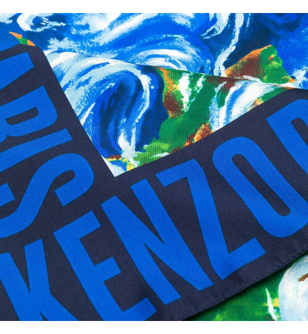 French Blue Kenzo Scarf