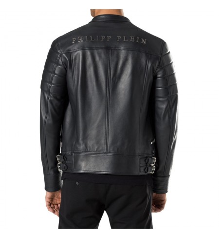 The Perfect Mix DSQUARED2 Leather jacket