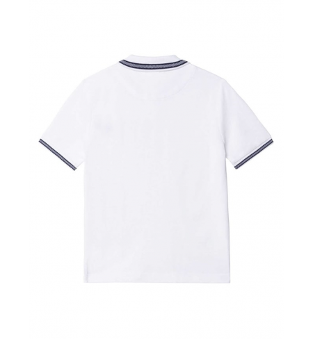 Embroidered Logo White HUGO BOSS Polo shirt