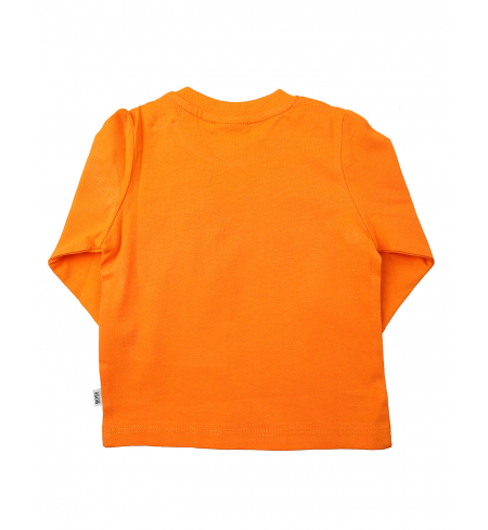 Orange HUGO BOSS T-shirt with long sleeves