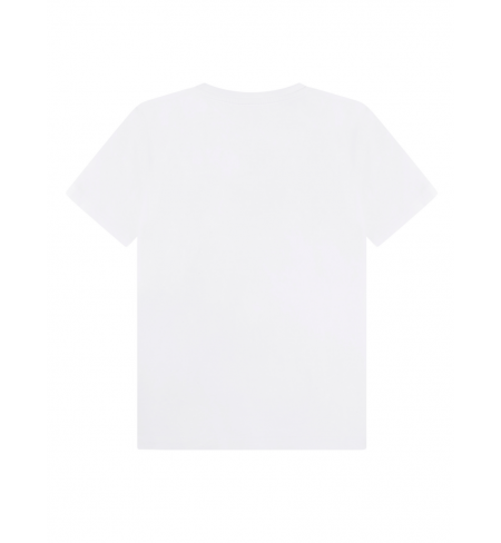Slim Logo Print White HUGO BOSS T-shirt