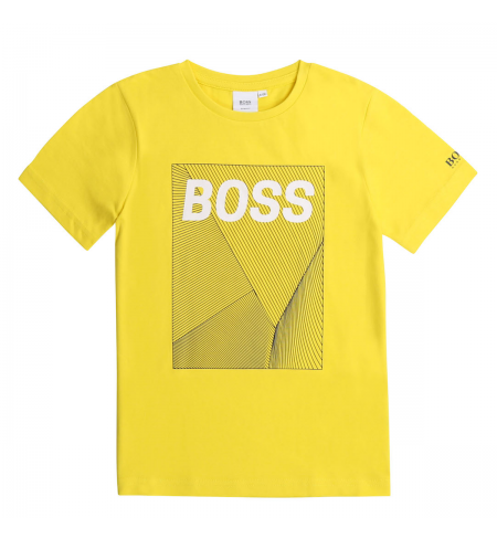 Yellow HUGO BOSS T-shirt