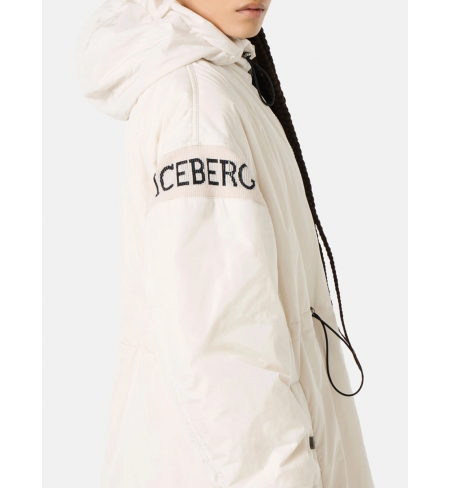 Logo Cream ICEBERG Jacket