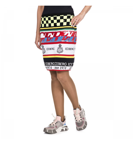 Multicolor ICEBERG Skirt