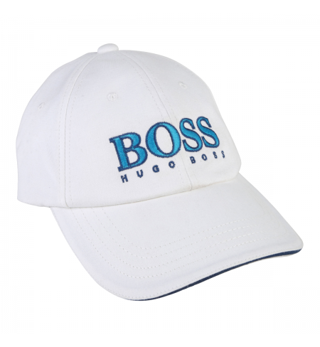 White HUGO BOSS Baseball cap