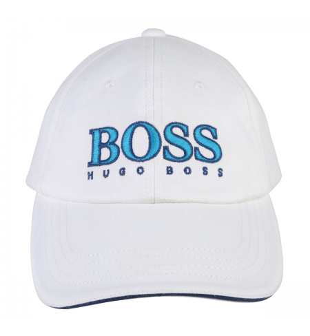 White HUGO BOSS Baseball cap