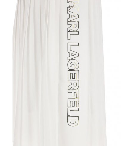 Z13082 White KARL LAGERFELD Skirt