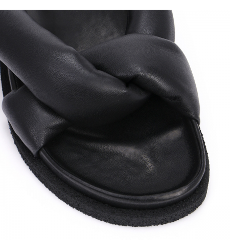 Black Kenzo Flip Flops