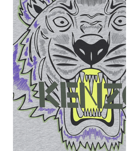 K25670 Grey Tiger Kenzo T-shirt