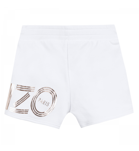 Logo White Kenzo Shorts