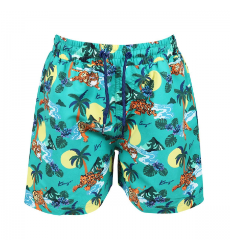 Ford Mid Green Kenzo Swimshorts