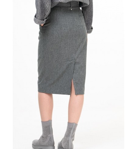 Heavy Grey LORENA ANTONIAZZI Skirt