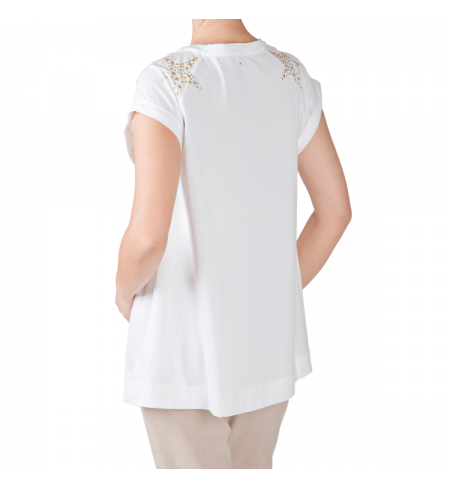 White Gold LORENA ANTONIAZZI T-shirt