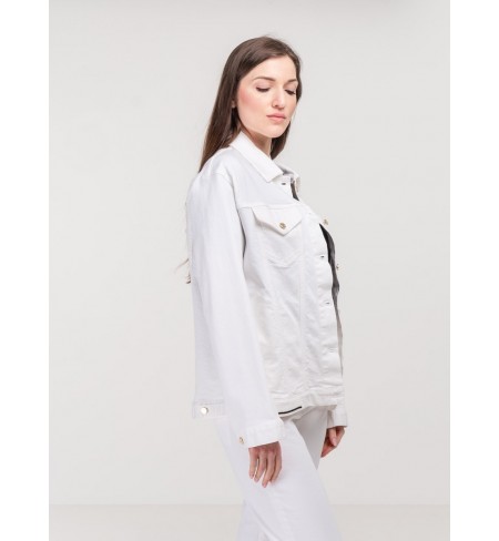 White LORENA ANTONIAZZI Denim jacket