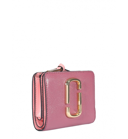 Snapshot Mini Compact In Pink MARC JACOBS Wallet