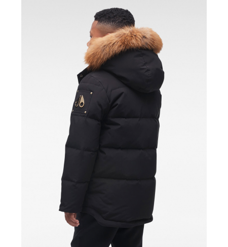 Unisex Premium 3Q Black MOOSE KNUCKLES Down jacket