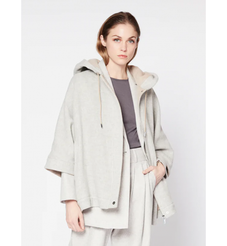 Light Grey MAX MOI Coat