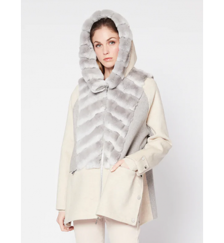 Grey MAX MOI Coat