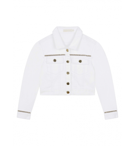 R16126 White MICHAEL KORS Jacket
